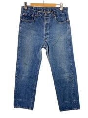 画像：90s/USA製/刻印552/90年7月製造/ボトム/38/デニム/IDG/無地/501-0000//