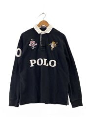 画像：ポロベア/NZオールブラックス/ラガーシャツ/M/コットン/BLK/0200011610//