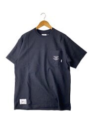 画像：ポケットTシャツ/3/コットン/BLK/261ATDT-CSM20