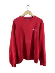 画像：USA製/青刺繍タグ/スウェット/XXL/コットン/RED/無地