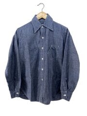 画像：USA製/シャンブレー/長袖シャツ/S/--/IDG