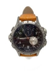 画像：カーキアビエーション/クロノグラフクォーツ腕時計/アナログ/BRW/H776121//