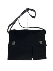 画像：ショルダーバッグ/ナイロン/BLK/019.0308 002058