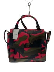 画像：ショルダーバッグ/PVC/GRN/カモフラ/2way