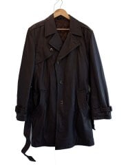 画像：トレンチコート/LL/羊革/BRW