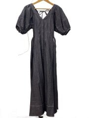 画像：半袖ワンピース/FREE/コットン/BLK