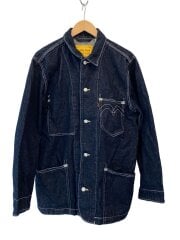 画像：カバーオール/M/デニム/BLK/PC9-A0146-0000