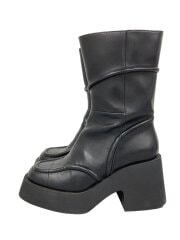 画像：ショートブーツ/--/BLK