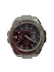 画像：ソーラー腕時計・G-SHOCK/デジアナ/BLK/SLV