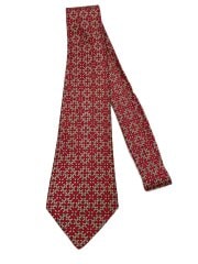 画像：ネクタイ/シルク/RED/メンズ