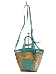 画像：クリア/かごバッグ/ショルダーバッグ/--/BEG/無地