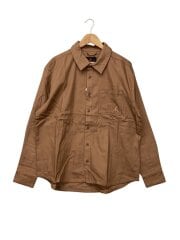 画像：長袖シャツ/L/コットン/BRW/FV7446-223