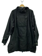 画像：ベルギー軍/スモック/黒染め/パーカー/BLK/無地