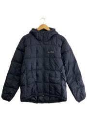 画像：ネージュダウンパーカー/ダウンジャケット/M/ナイロン/BLK/1101673/EX800/