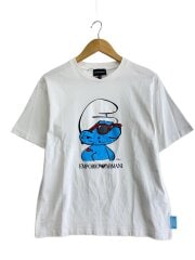 画像：Tシャツ/--/コットン/WHT/プリント