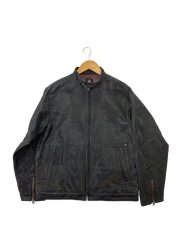 画像：26SS/camouflage riders jacket/ジャケット/M/BLK/PY-MV-30108/黒//