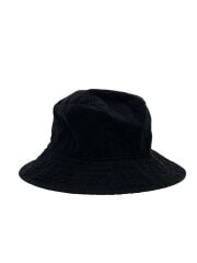 画像：バケットハット/フェイスパッチ/コットン/BLK/メンズ/FA-UX-HATS000107//