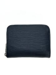 画像：ジッピー・コインパース_エピ/レザー/BLK/メンズ