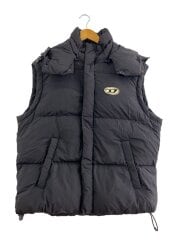 画像：W-ROLF-SL-FD-NW PUFF VEST/L/ナイロン/BLK/A07791//