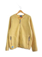 画像：フリースジャケット/M/ポリエステル/IVO/無地