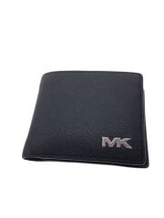 画像：2つ折り財布/レザー/BLK/メンズ/36F4LRVF3U//