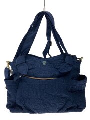 画像：ショルダーバッグ/ナイロン/NVY/総柄