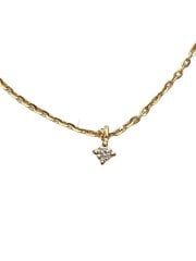 画像：ネックレス/k10/総重量0.7/カラーストーン/GLD/トップ有/レディース