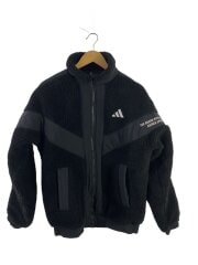 画像：WORD BOA JACKET フリースジャケット/S/ポリエステル/BLK/KA1273