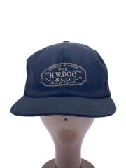画像：トラッカーキャップ/TRUCKER CAP/38/コットン/BLK/メンズ/D-00004//