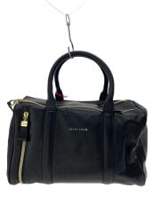 画像：ハンドバッグ/レザー/BLK/無地/9S7489-P42