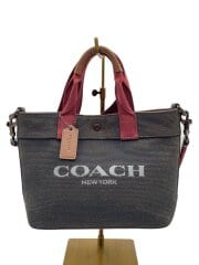 画像：ショルダーバッグ/キャンバス/BLK/無地/D2447-CU299