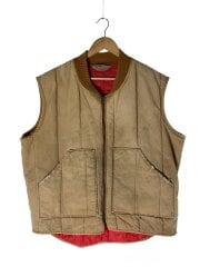 画像：ジャケット/--/--/BEG/ベスト/中綿ベスト/usa製