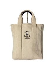 画像：トートバッグ/キャンバス/ホワイト/縦型