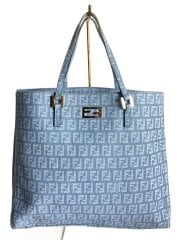 画像：ハンドバッグ/PVC/BLU/総柄/ズッキーノ