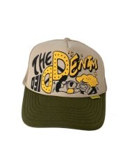 画像：メッシュキャップ/FREE/ポリエステル/CRM/無地/メンズ/25SS