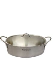 画像：燕熱の技/鍋/サイズ:28cm/SLV