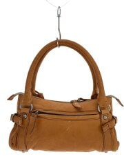 画像：ハンドバッグ/レザー/BRW