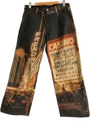 画像：ペインターパンツ/XL/コットン/マルチカラー/総柄/EU-HR8-0000-072