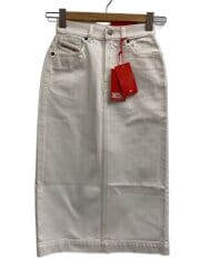 画像：スカート/23/コットン/WHT/A04934