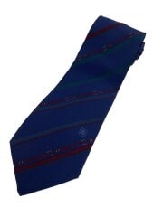 画像：ネクタイ/シルク/NVY