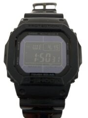 画像：ソーラー腕時計・G-SHOCK/デジタル/BLK