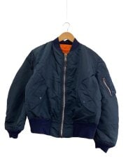 画像：90s/フライトジャケット/MA-1/USA製//M/ナイロン/NVY/0615-00-573-8335