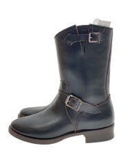 画像：JELADO the BOOTED/ENGINEER BOOT/茶芯/エンジニアブーツ/US9/BLK/馬革