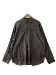 画像：SHRINKAGE COTTON SHIRT/長袖シャツ/3/コットン/GRY
