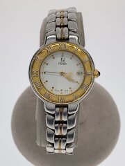 画像：腕時計/アナログ/--/WHT/SLV/900L