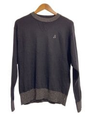 画像：ニット・セーター(薄手)/--/ポリエステル/BLK/WMS-23AW2-006