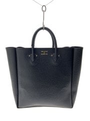 画像：トートバッグ/レザー/BLK