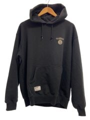 画像：パーカー/L/コットン/BLK/無地/782-3131003