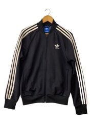 画像：ジャケット/L/ポリエステル/BLK/無地/AY7059