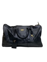 画像：ボストンバッグ/レザー/BLK